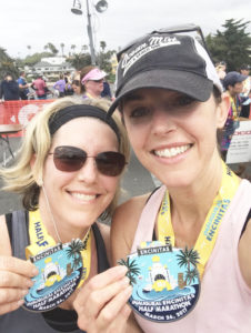 Encinitas Half Marathon Sisters