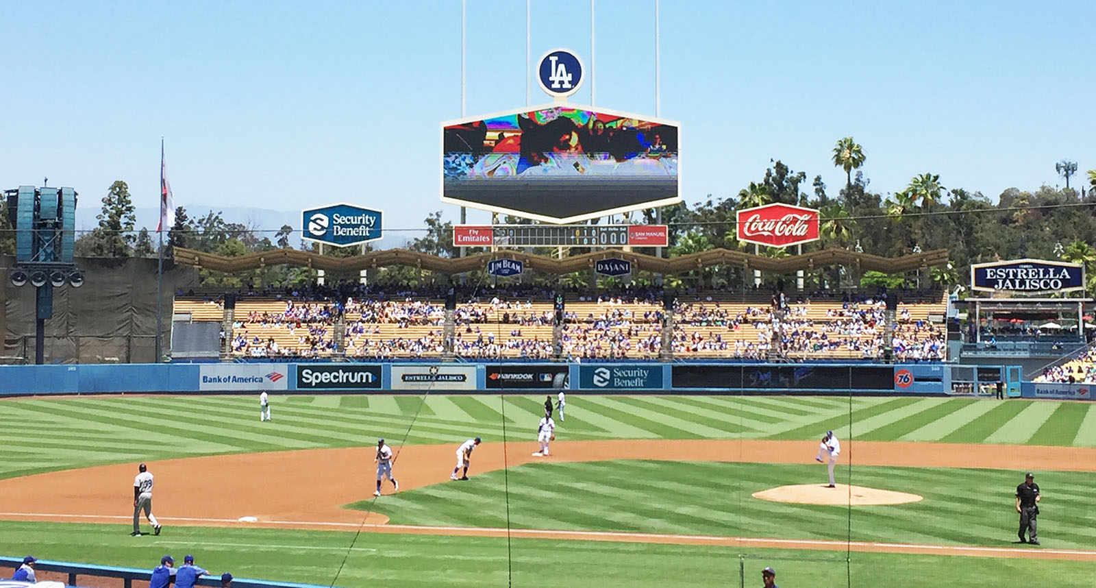 Dodgers Stadium Panoramic