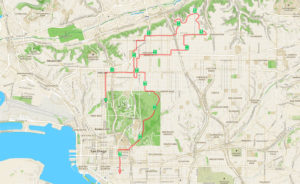 San Diego Half Marathon 2 Map