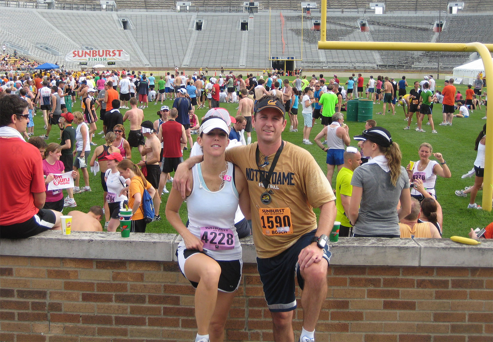 Sunburst Half Marathon Showing Off