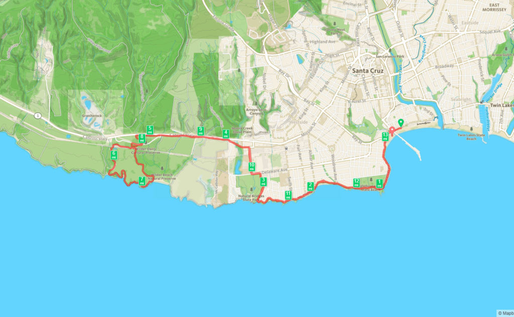 Santa Cruz Half Marathon Surf City & The Asset