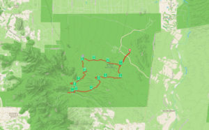 Xterra McDowell Mountain Map