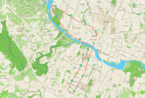 Austin Half Marathon Map