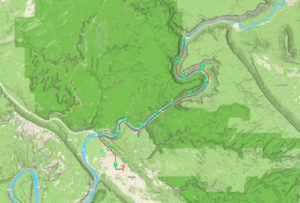 Canyonlands Half Marathon Map