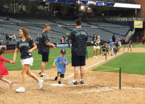 Petco Park Crossing Homeplate