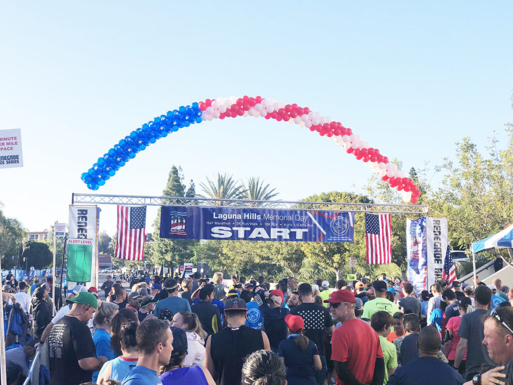 Laguna Hills Half Marathon Start